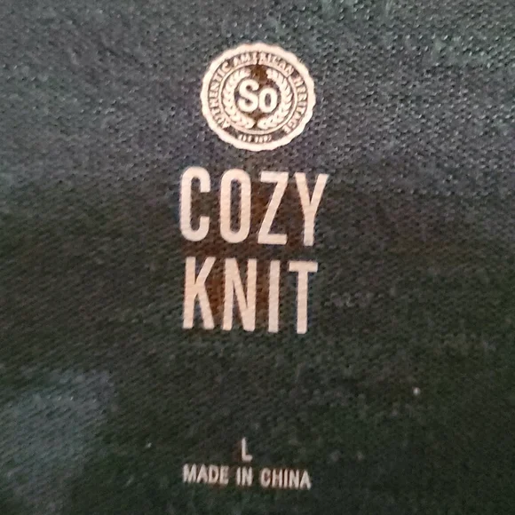 SO brand long sleeve cozy knit shirt - Picture 4 of 7